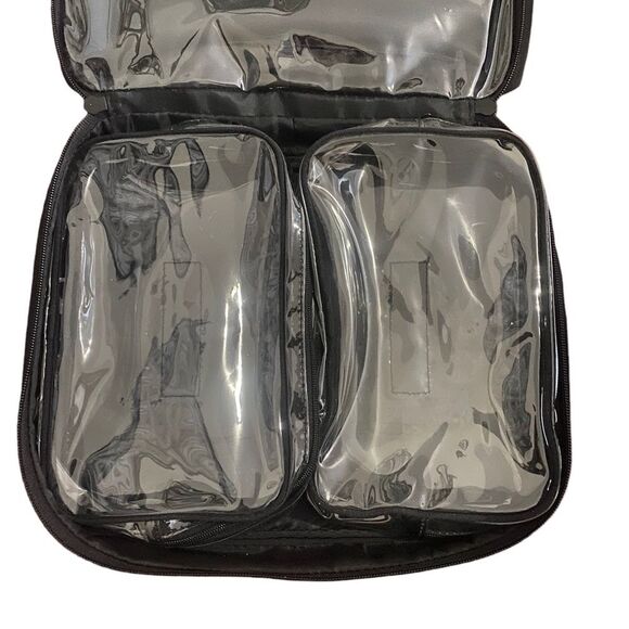 Victoria’s Secret 3 Trio Hanging Travel Bag Toiletry Kit - Picture 3 of 5